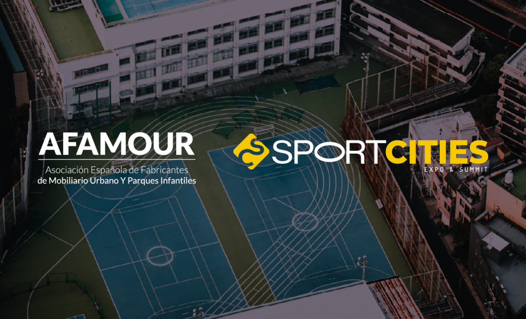 AFAMOUR y SPORTCITIES firman un acuerdo estratégico para impulsar la innovación en el espacio público y el mobiliario urbano activo