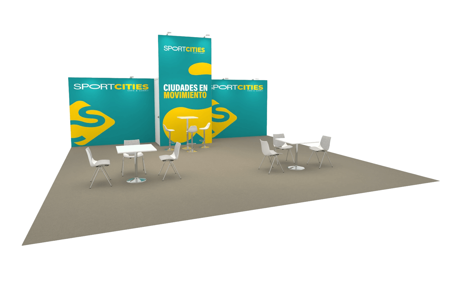 STAND 64m2 FULL GRAPHICS PENINSULA